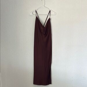Silk Slip Sleeveless Dress